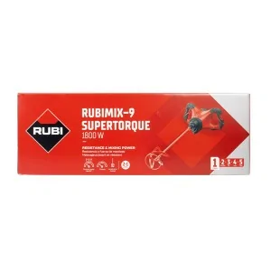 Bétonnière électrique Rubi Rubimix-9 Supertorque