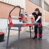 Falciatrice a getto d'acqua Rubi DC-250 Python 1200 230V 108 cm