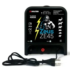 Electric fence energizer Solter ZEUS ZE45 230V