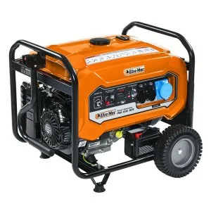 Gerador elétrico Oleo Mac PGE 65E DCS arranque elétrico 5000W