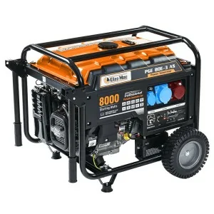 Gasoline electric generator Oleo Mac PGE 80E-3 DCS 6500W