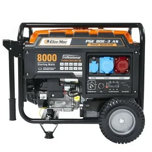 Gasoline electric generator Oleo Mac PGE 80E-3 DCS 6500W