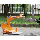 Arado monosurco para minitractor Deleks DP-16 12-30HP