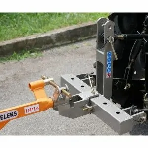 Single-spur plow for minitractor Deleks DP-16 12-30HP