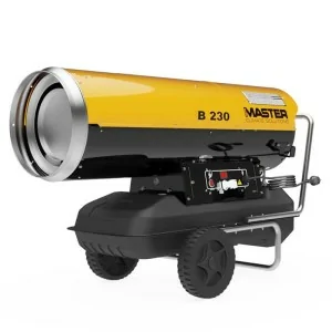 MASTER B 230 65 KW direct combustion oil-fired heater