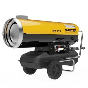 MASTER BV 110 34 KW indirect combustion oil-fired heater