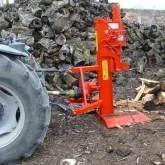 Tractor wood chippers