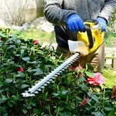 Electric hedge trimmers