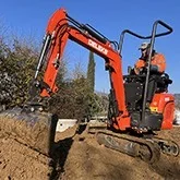 Mini excavators