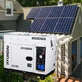 Solar backup generators