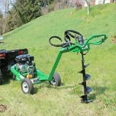 Augers for atv