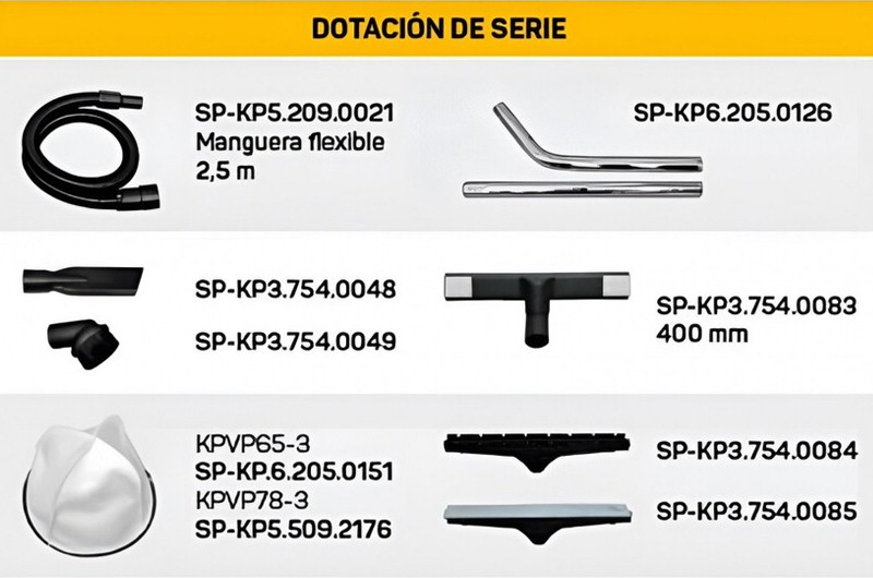 Accesorios Aspirado KPVP65-2