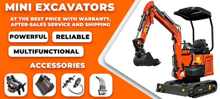 Mini Excavators on sale