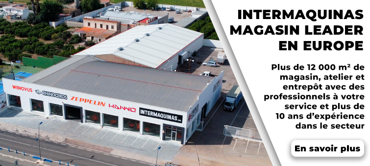 Intermaquinas magasin leader en Europe Intermaquinas 12 000 m² magasin atelier et entrepôt