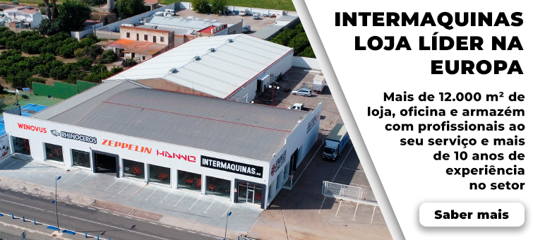 Intermaquinas 12.000 m² loja oficina e armazém