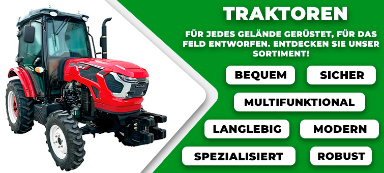 Traktoren leistungsstark