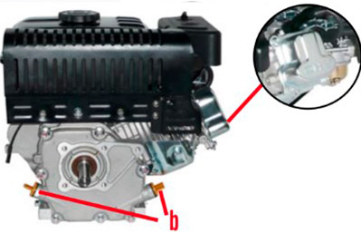 Motoazada Bertolini 205S EMAK 5,7 HP + aporcador, ruedas y portaperos