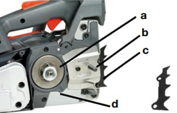 Motosierra Oleo Mac GST 360 2T Espada 12 35,1cc-3