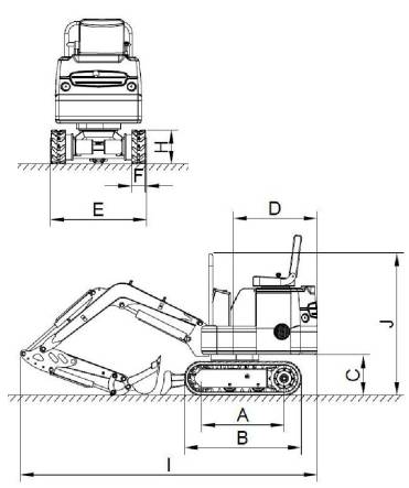 Dimensiones principales KT10S PRO