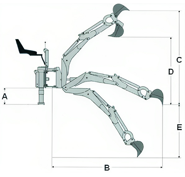 Dimensiones BH5R-HSX