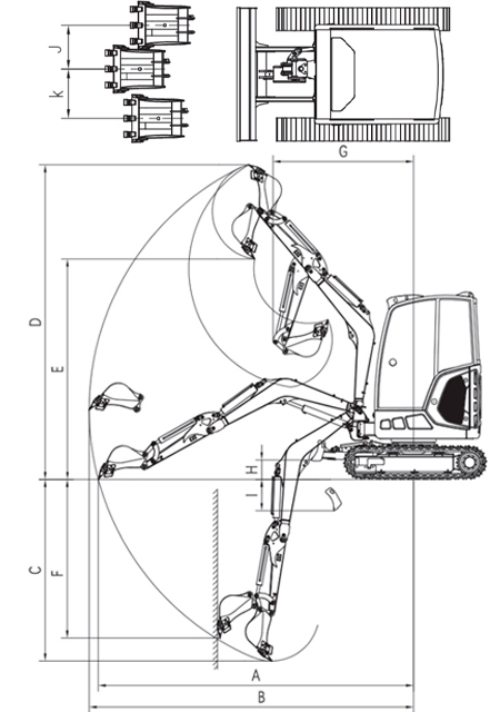 Dimensiones excavadora 1