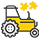 icon 3-Punkt-Anhängung für Traktor